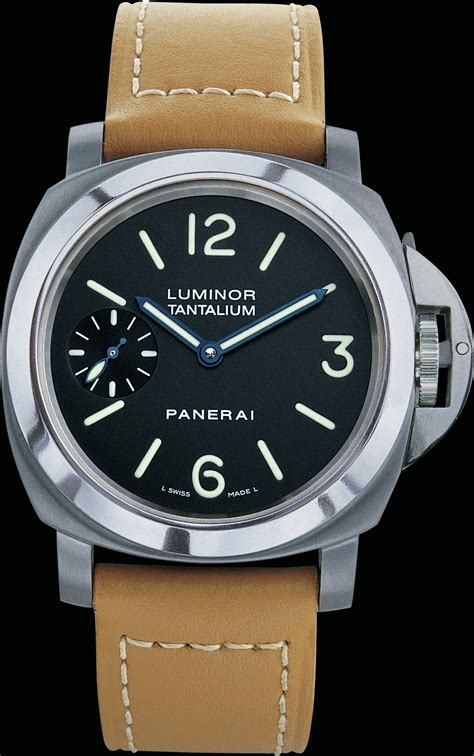 44mm luminor marina panerai pam 172 tantalium|panerai luminor automatic with date.